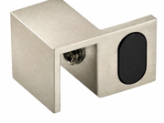 Right Hand Shower Door Stop - Brushed Nickle